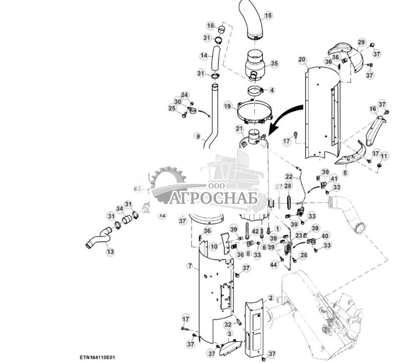 Выхлопная труба, 15,0 L, двигатель FT4 (для EU28+) (12) - ST865949 205.jpg